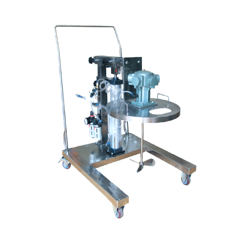 QD-A-SUS-D2 Miscelatore pneumatico Gaston in acciaio inox