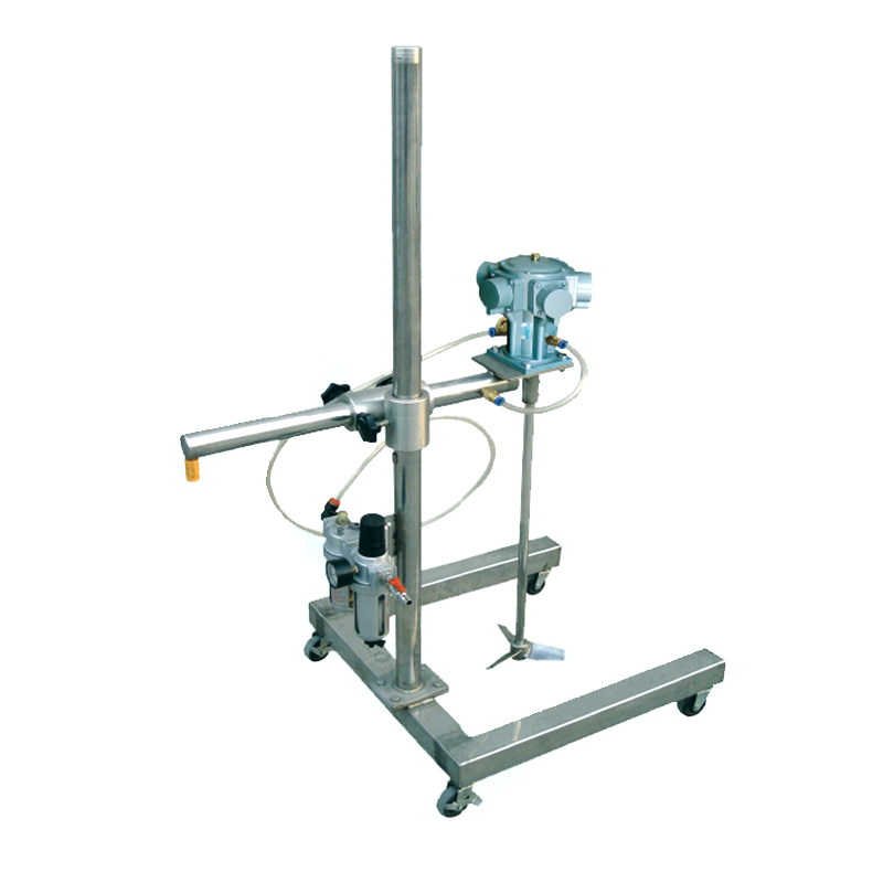 Miscelatore pneumatico in acciaio inossidabile a pistone Gaston SD-U-SUS