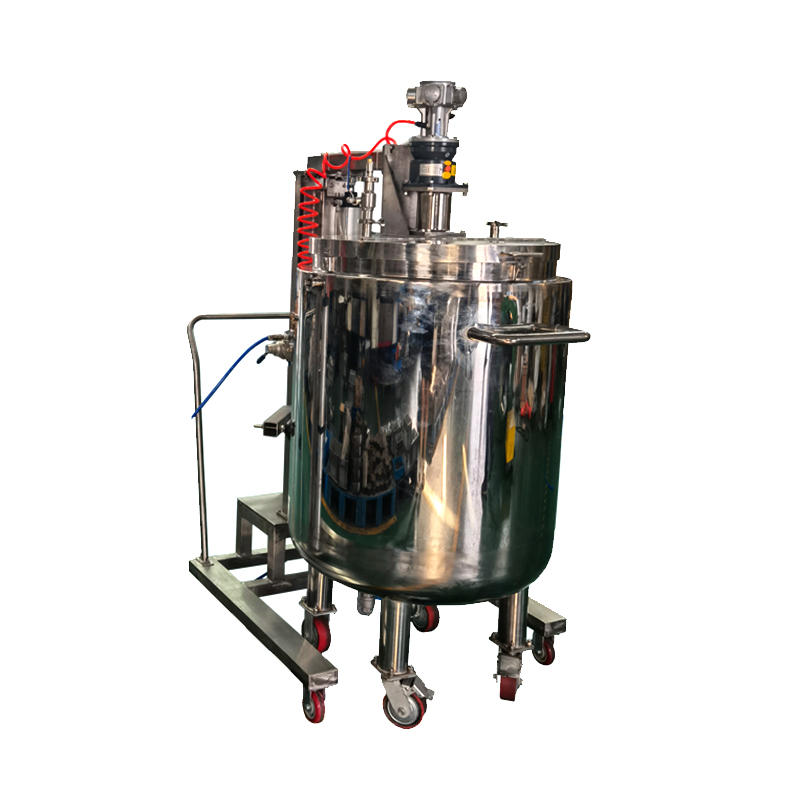 TC-AMP6-FG3 Miscelatore pneumatico Gaston a botte in acciaio inox
