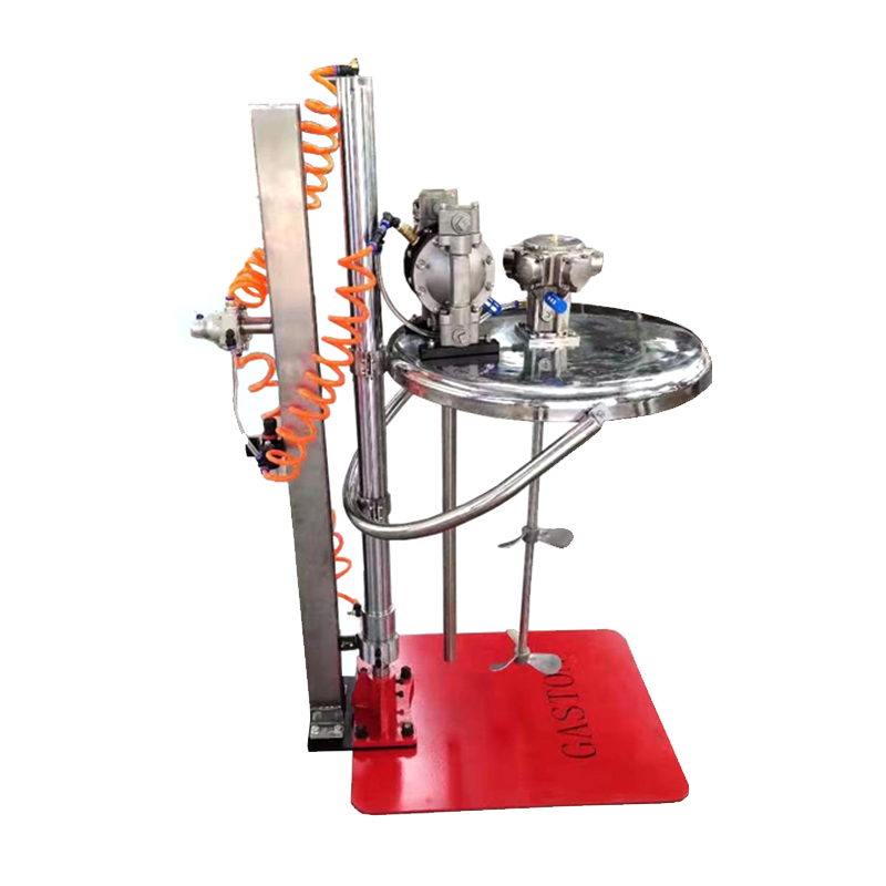TG-AMP5-WB25 Miscelatore pneumatico fisso Gaston con sollevamento pneumatico