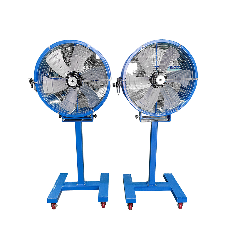 Ventilatore pneumatico verticale con custodia in acciaio al carbonio TG